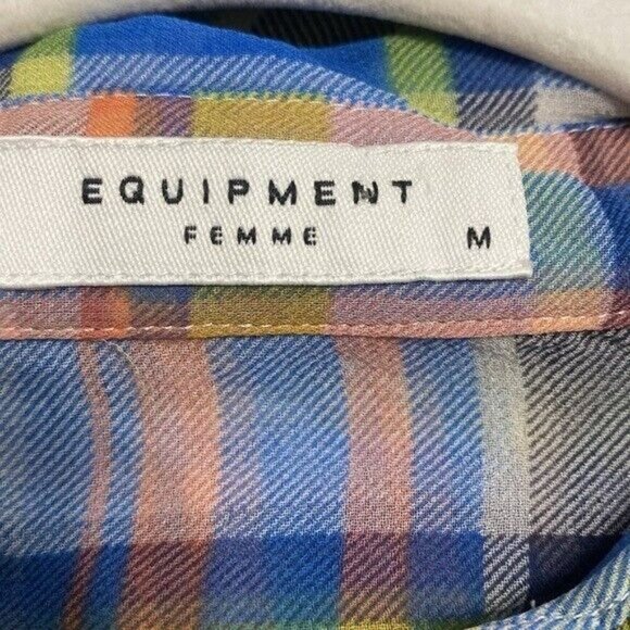 Equipment Multicolor Plaid Shirt - Picture 2 of 4